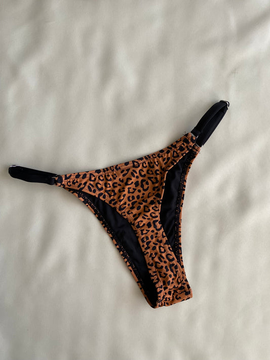Bikini animal print regulable