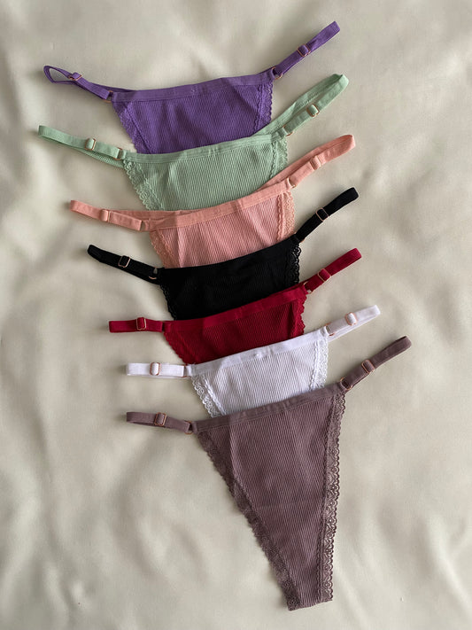 Tangas regulables morley