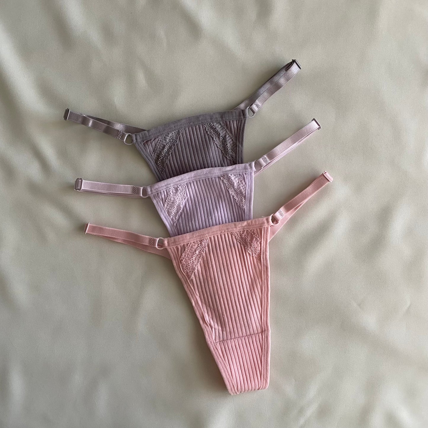 Colaless regulables de algodón estilo morley